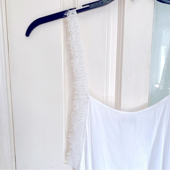 Free People flowing lace strap blouse top Small / S - Picture 3 of 4